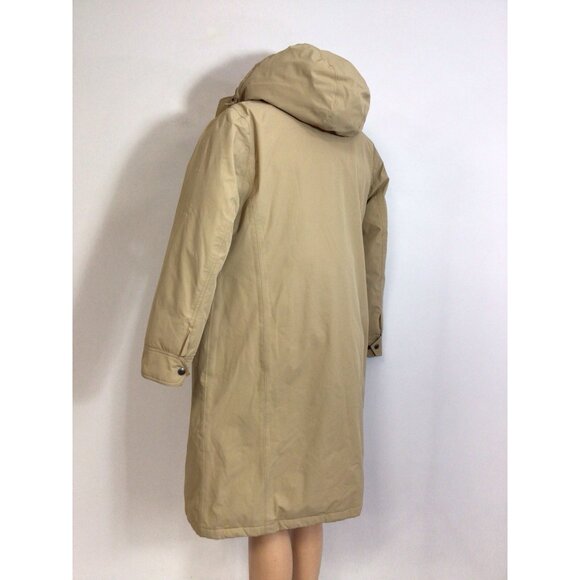 Lands End Down Feather Coat Jacket Womens Medium - Picture 5 of 10